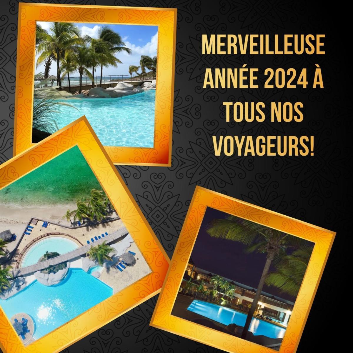 Tres Bel Appartement Avec Vue Mer, Acces Direct A La Plage Et Piscine Surveillee 생프랑수아 외부 사진